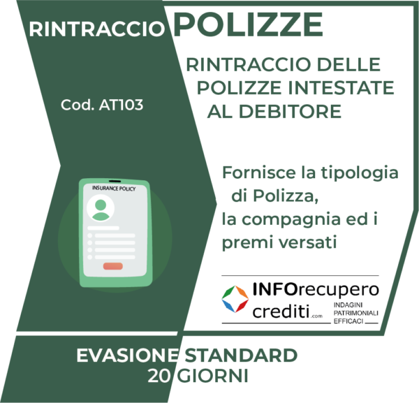 rintraccio polizze assicurative