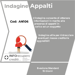 indagine appalti